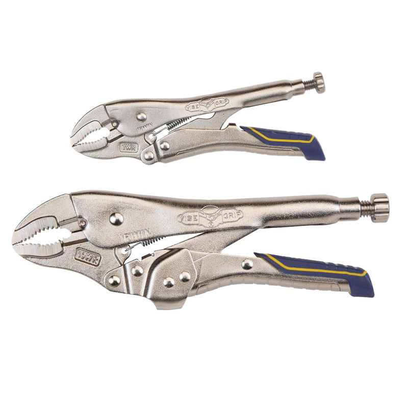 IRWIN - Irwin Vise-Grip 2 pc Metal Curved Pliers Set Assorted in. L