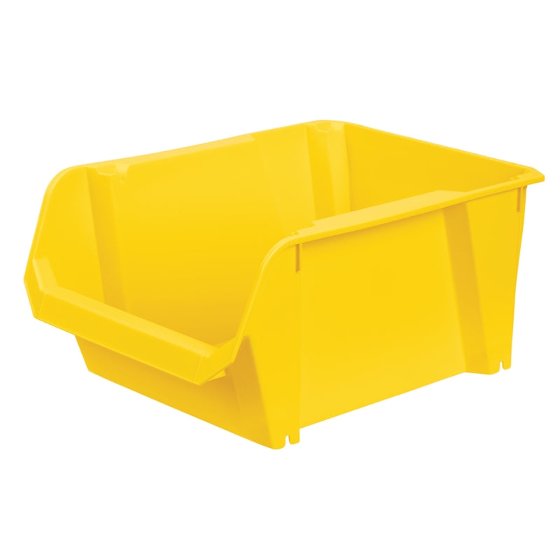 STANLEY - Stanley 9 in. W X 6 in. H X 13 in. D Storage Bin Impact-Resistant Poly 1 compartments Yellow