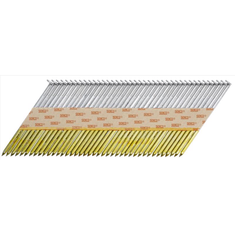 SENCO - Senco ProHead 3 in. 11 Ga. Angled Strip Bright Framing Nails 34 deg 2500 pk