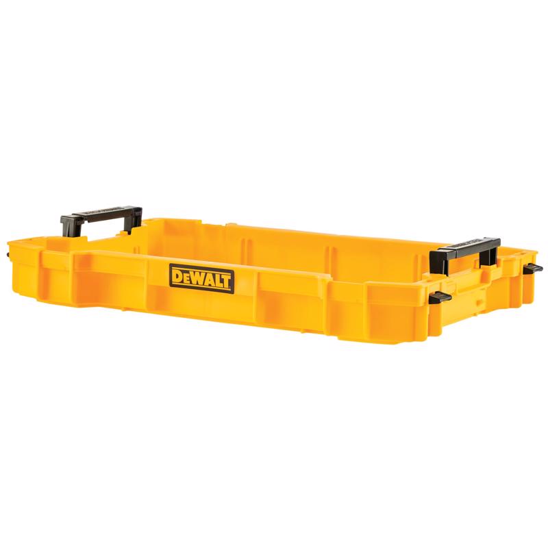 DEWALT - DeWalt 12.05 in. W X 2.36 in. H Shallow Tool Tray Polypropylene 1 compartments Black/Yellow