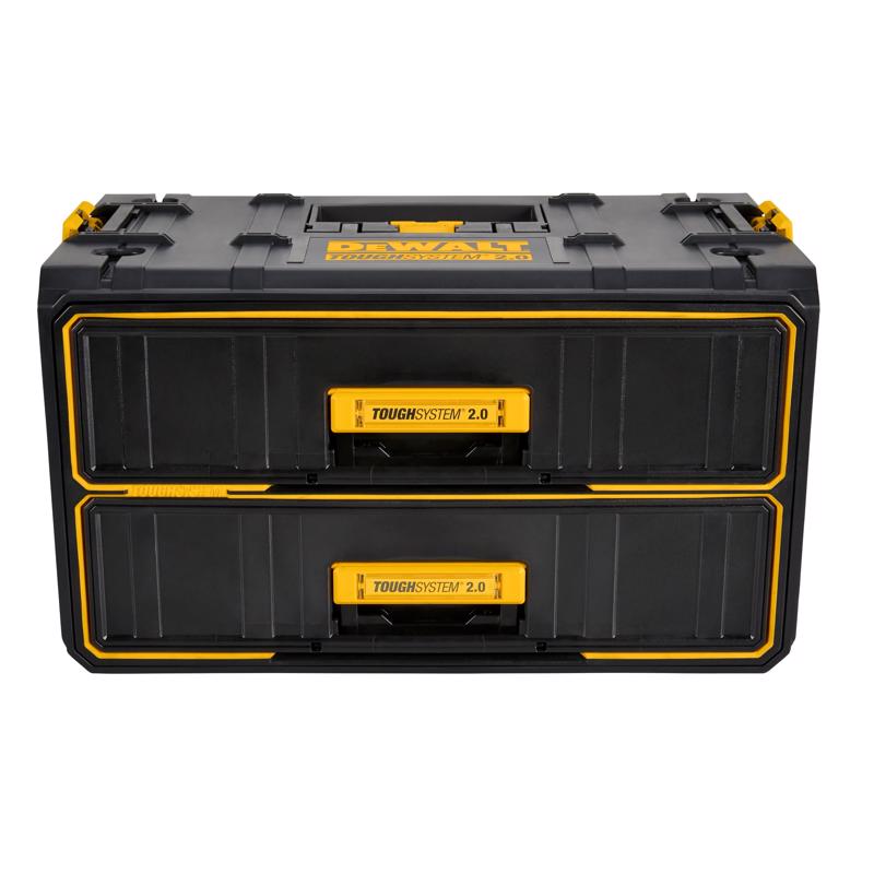 DEWALT - DeWalt ToughSystem 2.0 21.8 in. Tool Box Black/Yellow