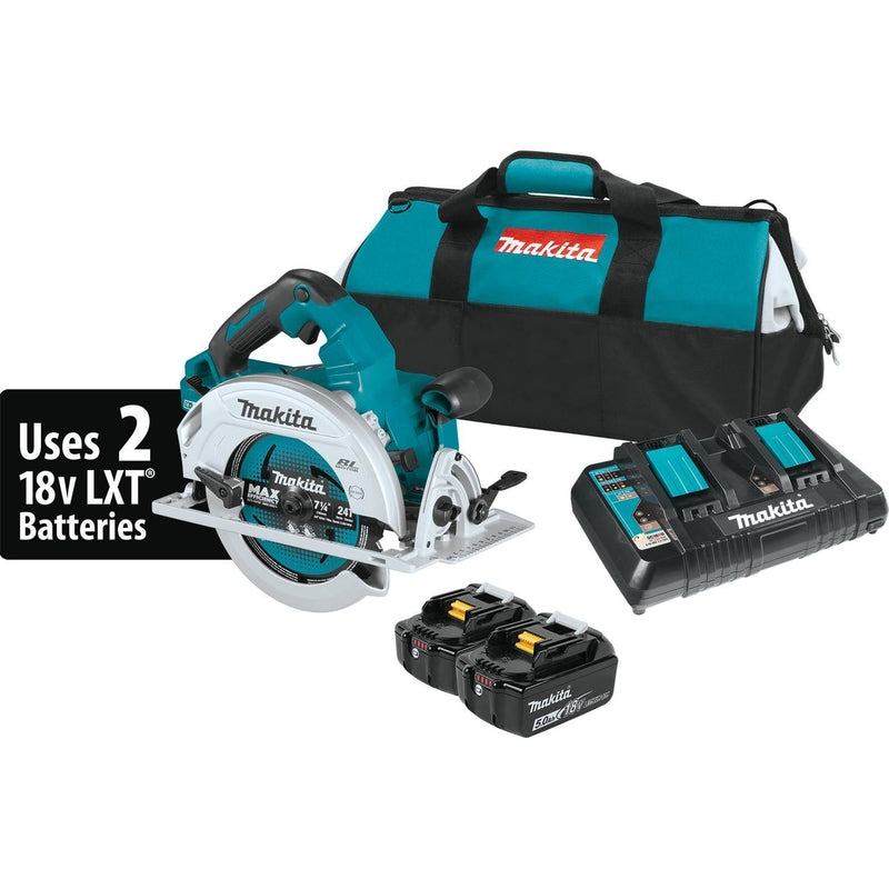 MAKITA - Makita 36V 7-1/4 in. Cordless Brushless Circular Saw Kit (Battery)
