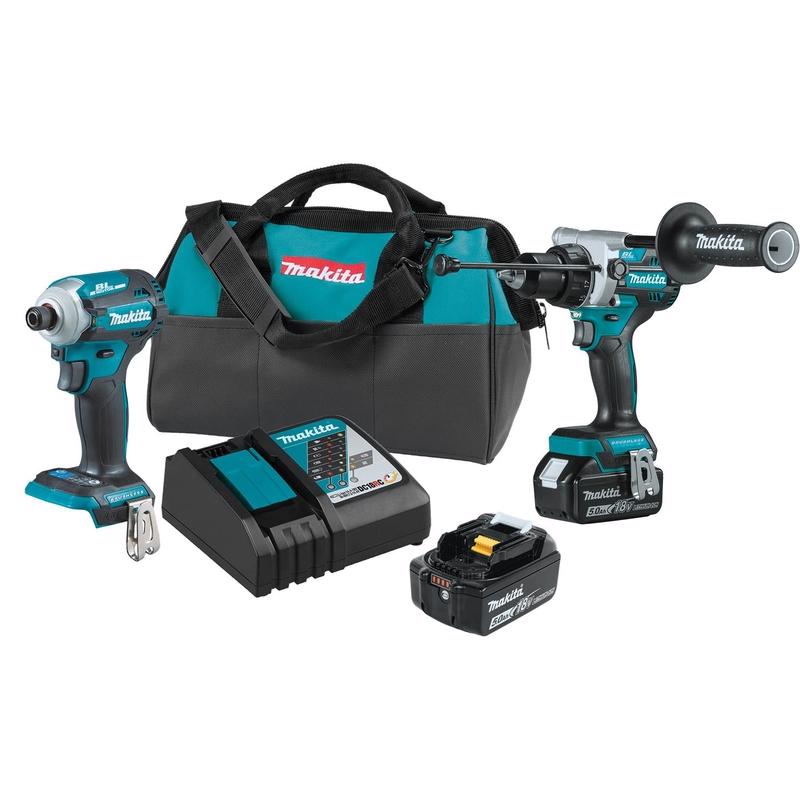 MAKITA - Makita 18V LXT Cordless Brushless 2 Tool Combo Kit [XT288T]