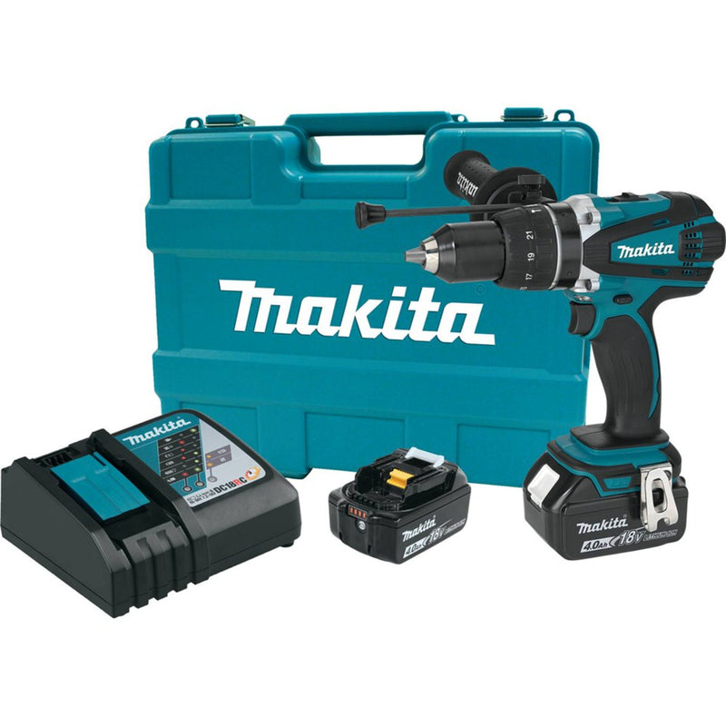 MAKITA - Makita 18V LXT 1/2 in. Brushless Cordless Hammer Drill/Drive Kit (Battery & Charger)