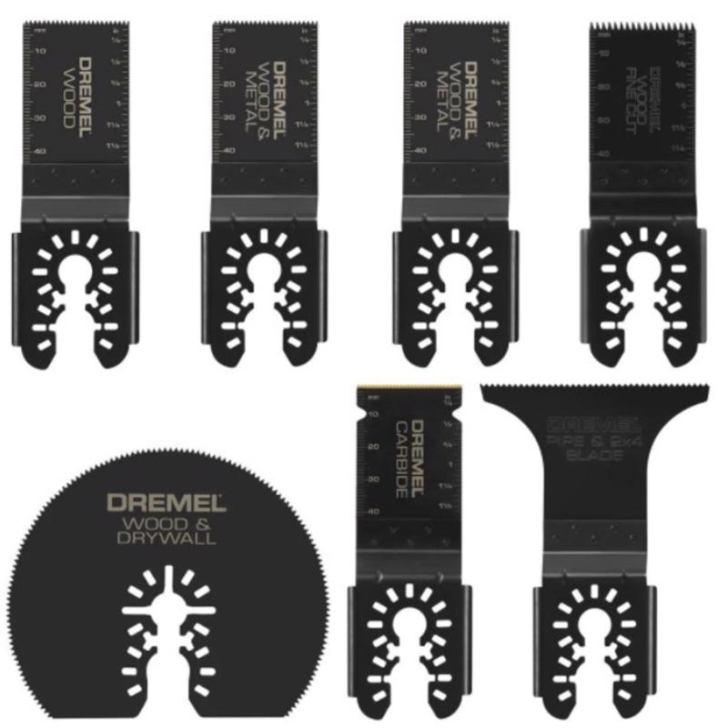DREMEL - Dremel Steel Oscillating Blade Set Wood 7 pc