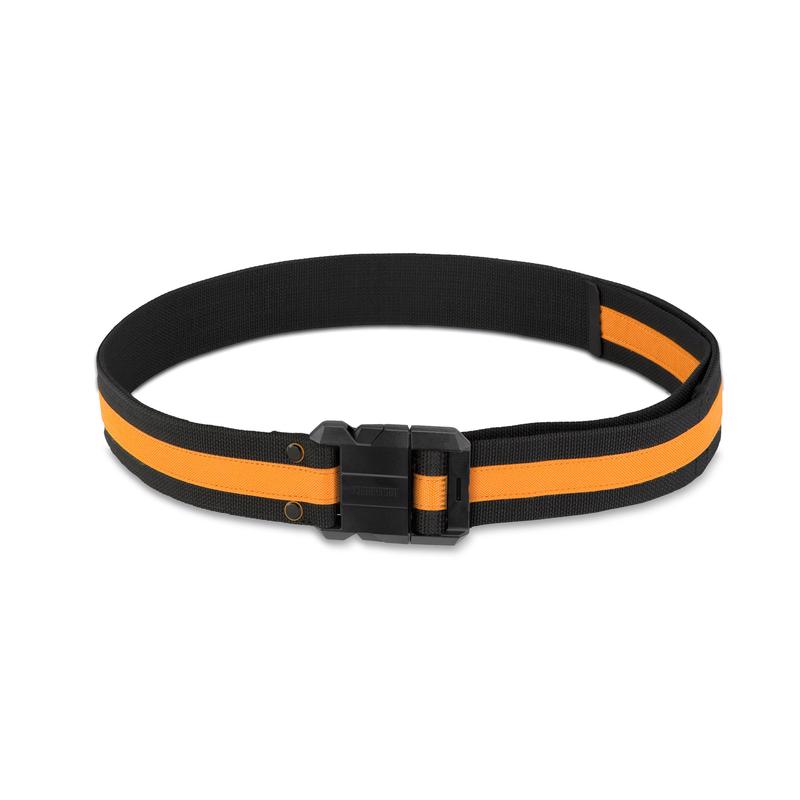 TOUGHBUILT - ToughBuilt Polyester Work Belt Work Belt 2.75 in. L X 5 in. H Black/Orange One Size Fits All 32 in t