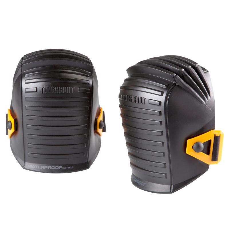 TOUGHBUILT - ToughBuilt 6.3 in. L X 5.51 in. W Plastic Waterproof Knee Pads Black One Size Fits All