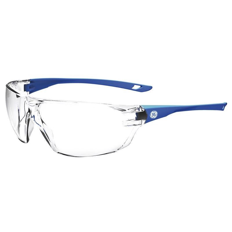 GENERAL ELECTRIC - General Electric 03 Series Anti-Fog Impact-Resistant Safety Glasses Clear Lens Blue Frame 1 pk