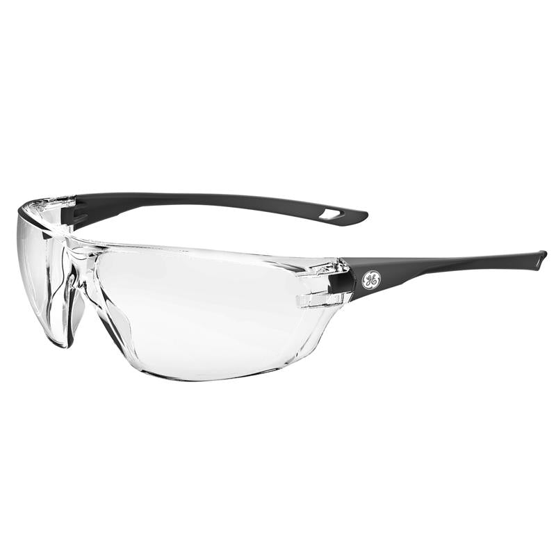 GENERAL ELECTRIC - General Electric 03 Series Impact-Resistant Safety Glasses Clear Lens Gray Frame 1 pk