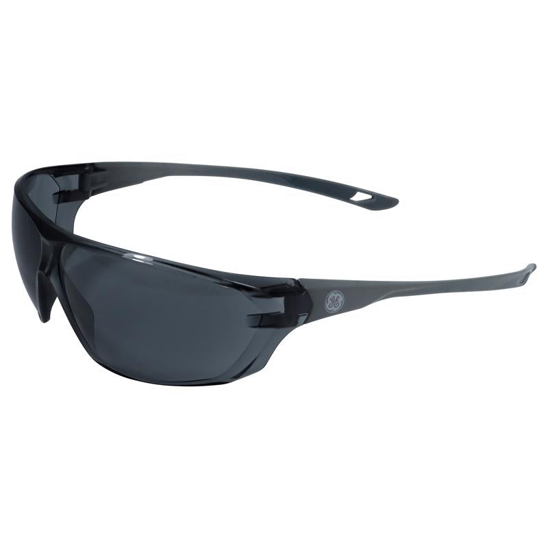 GENERAL ELECTRIC - General Electric 03 Series Anti-Fog Impact-Resistant Safety Glasses Smoke Lens Gray Frame 1 pk