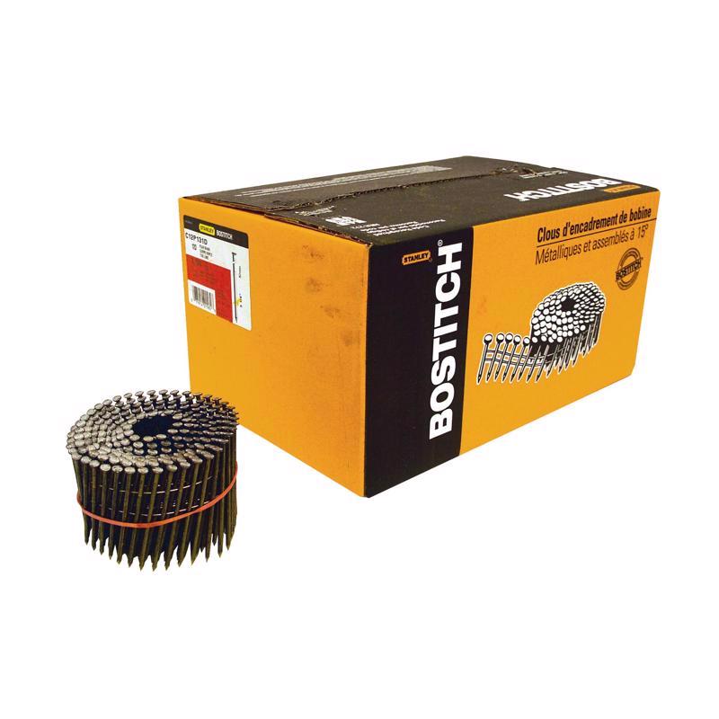 BOSTITCH - Bostitch 3-1/4 in. 11 Ga. Wire Coil Coated Framing Nails 15 deg 2700 pk