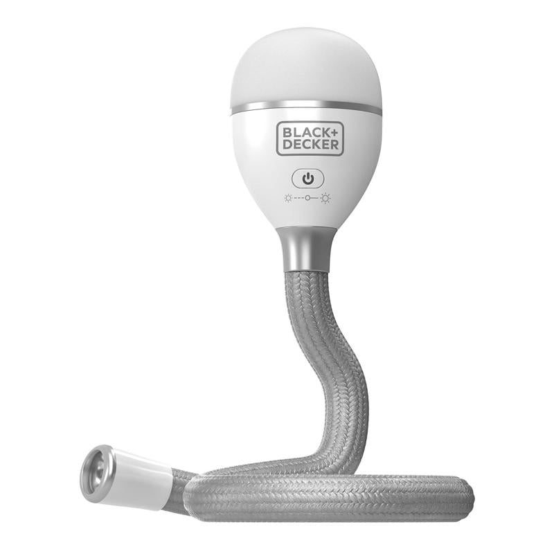 BLACK+DECKER - Black+Decker White LED Bendable Work Light