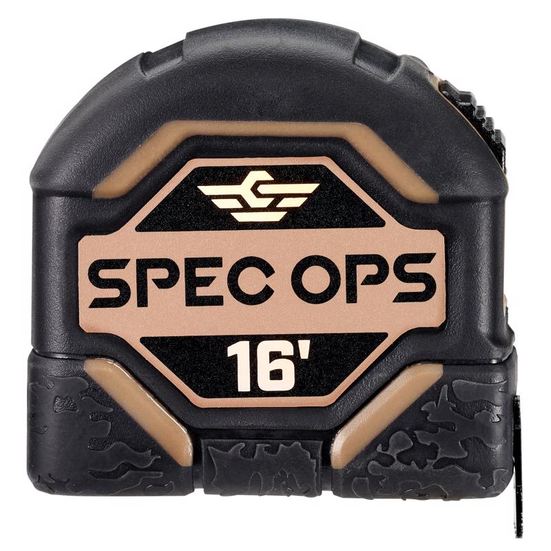 SPEC OPS - Spec Ops 16 ft. L X 2.62 in. W Tape Measure 1 pk