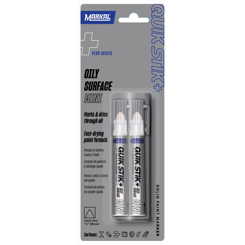 MARKAL - Markal Quick Stik+ Paint Marker 2 pc - Case of 6