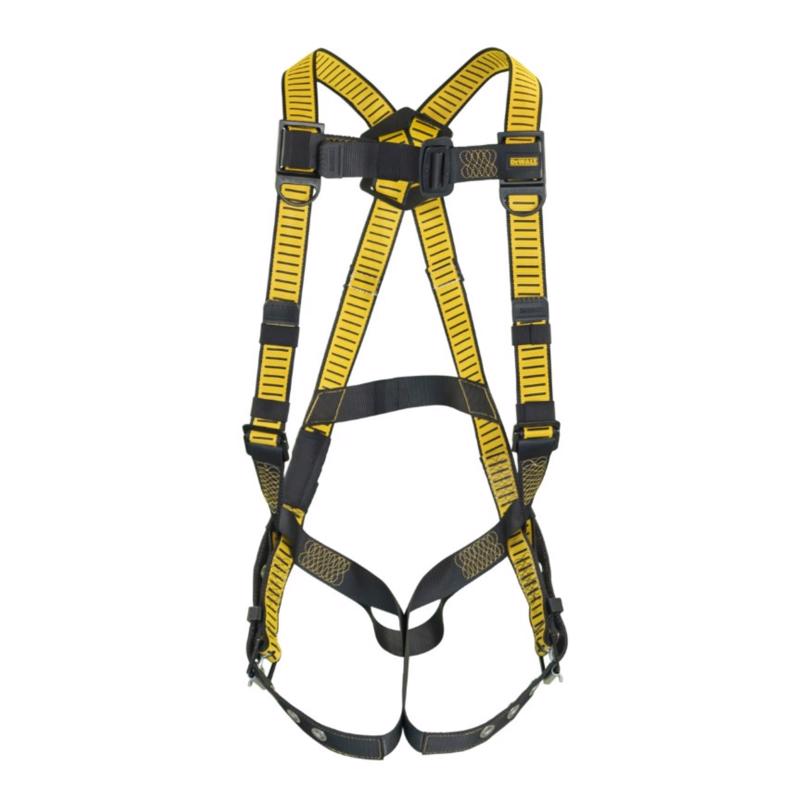 DEWALT - Dewalt Polyester Tongue Buckle Legs Safety Harness 310 lb. cap. One Size Fits All 1 pc