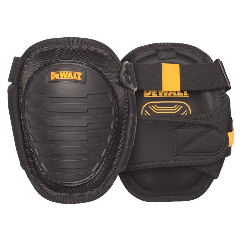 DEWALT - DeWalt 9.3 in. L X 7.25 in. W Gel Foam Hard Shell Knee Pads Black/Yellow One Size Fits All