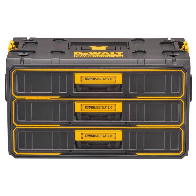 DEWALT - DeWalt ToughSystem 2.0 21.3 in. Tool Box Black/Yellow