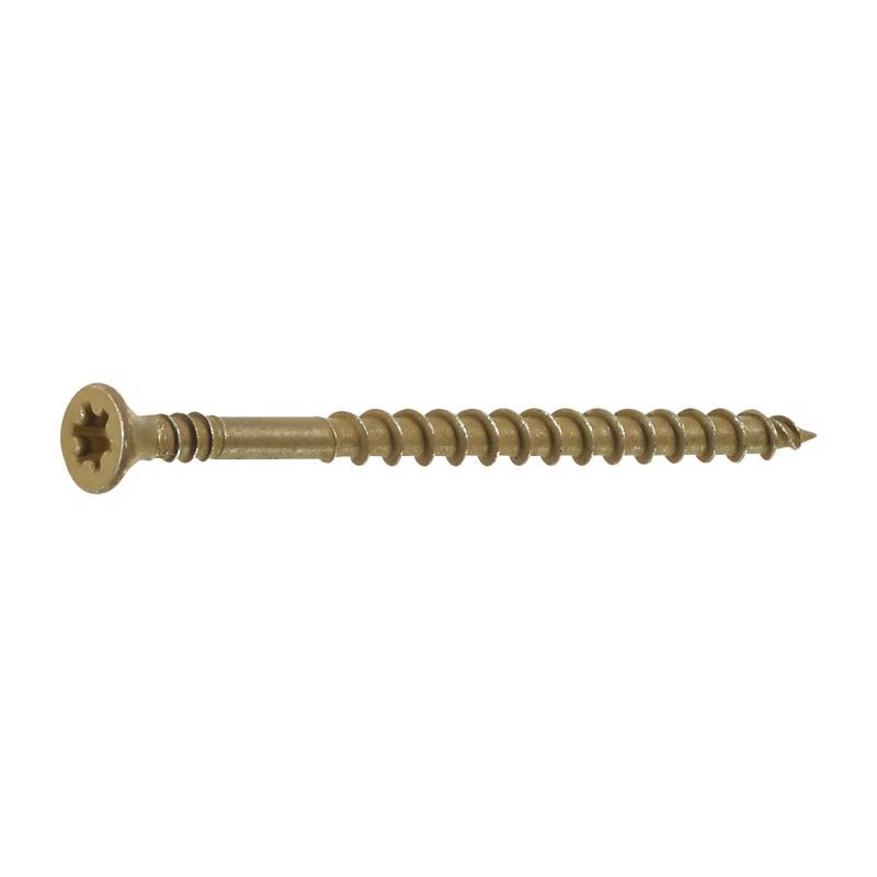 FASTENMASTER - FastenMaster No. 8 Ga. X 3 in. L Gold Torx Star Head Deck Screws 1000 pk