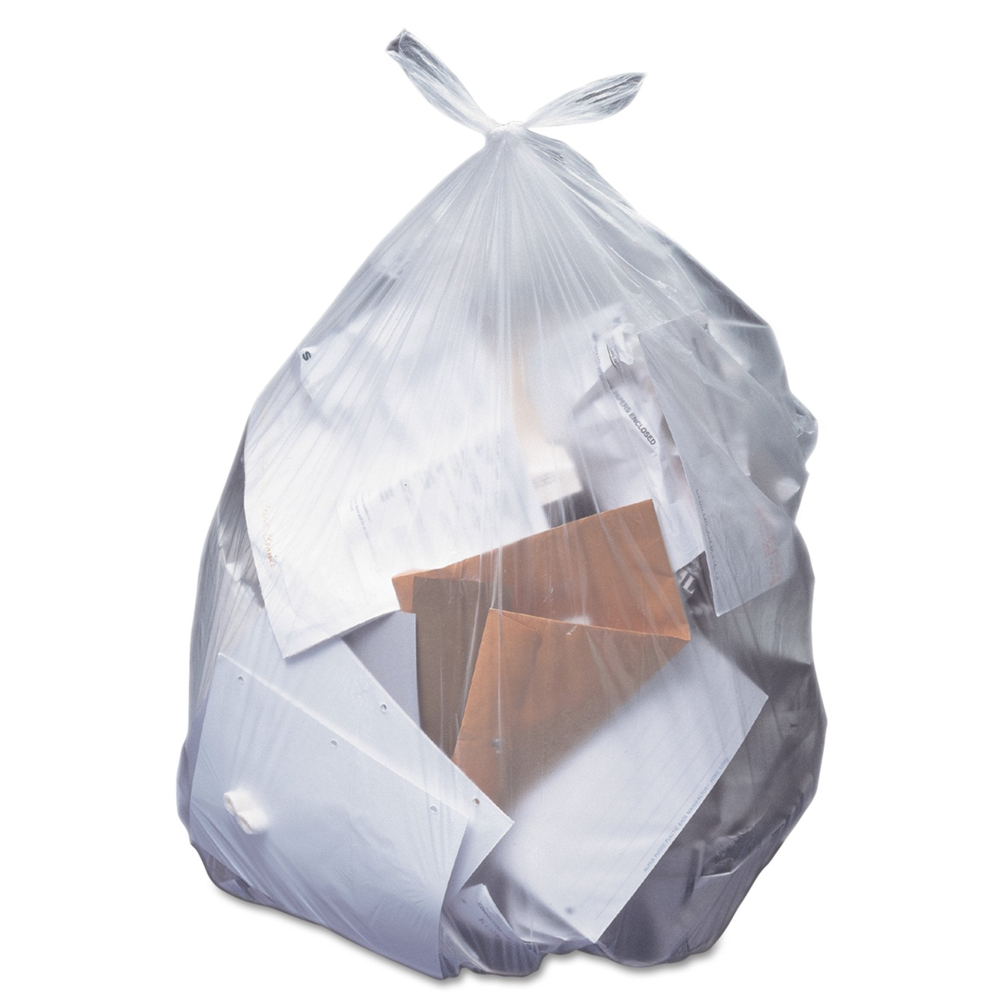 Lagasse - Trash Bag Heritage™ 45 gal. Clear LLDPE 1.5 mil 40 X 46 Inch Star Seal Bottom Flat Pack [100/CS]