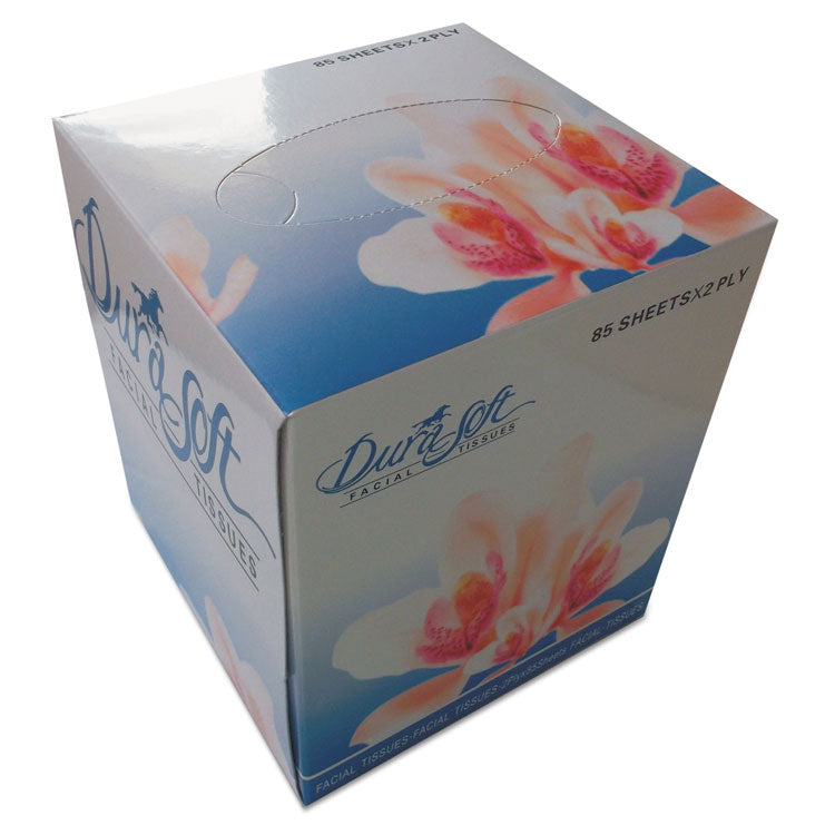 GEN - Facial Tissue Cube Box, 2-Ply, White, 85 Sheets/Box, 36 Boxes/Carton