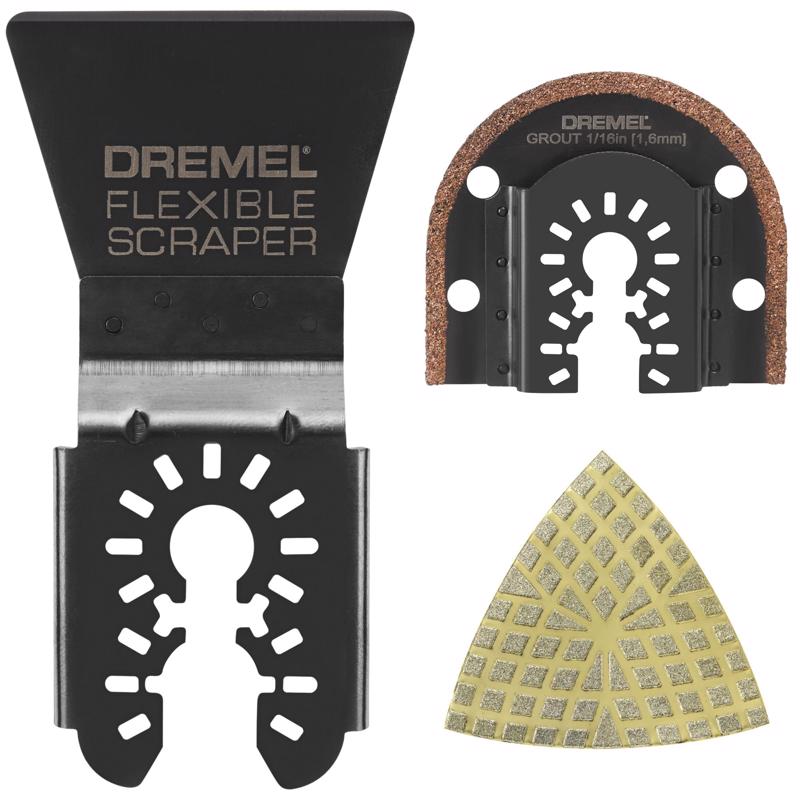 DREMEL - Dremel Diamond Grit Oscillating Accessory Kit 3 pc