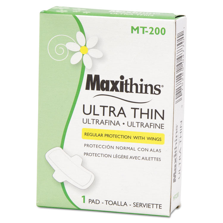 HOSPECO - Maxithins Vended Ultra-Thin Pads, 200/Carton