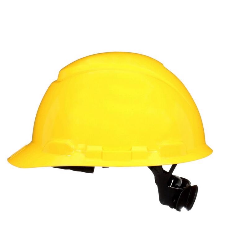 3M - 3M SecureFit 4-Point Ratchet Cap Style Hard Hat Yellow