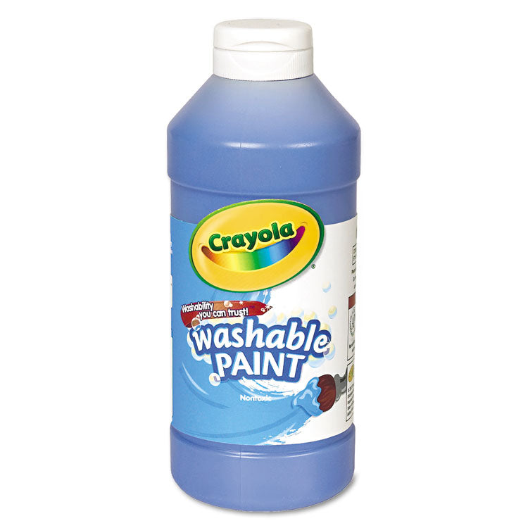 Crayola - Washable Paint, Blue, 16 oz Bottle