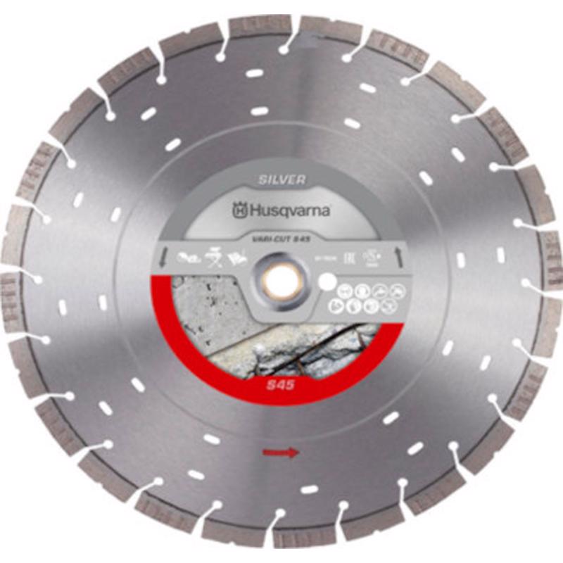 HUSQVARNA - Husqvarna 14 in. D X 1 in. Vari-Cut S45 Diamond Circular Saw Blade 1 pc