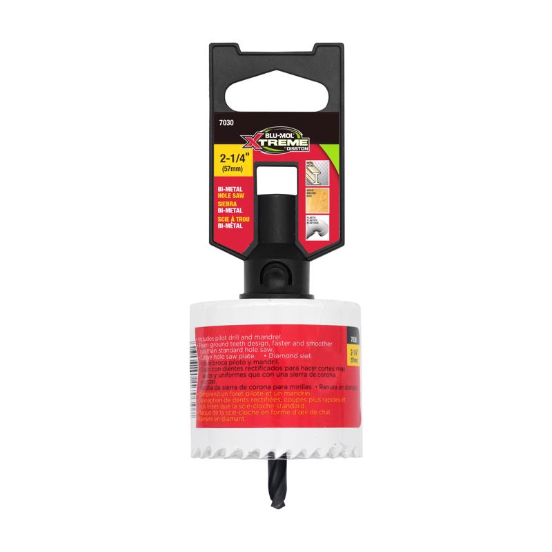BLU-MOL XTREME - Blu-Mol Xtreme 2-1/4 in. Bi-Metal Hole Saw 1 pk