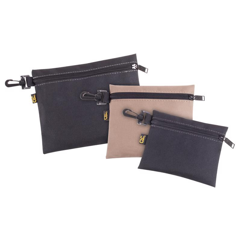 CLC - CLC Canvas Tool Pouch Assorted 3 pc