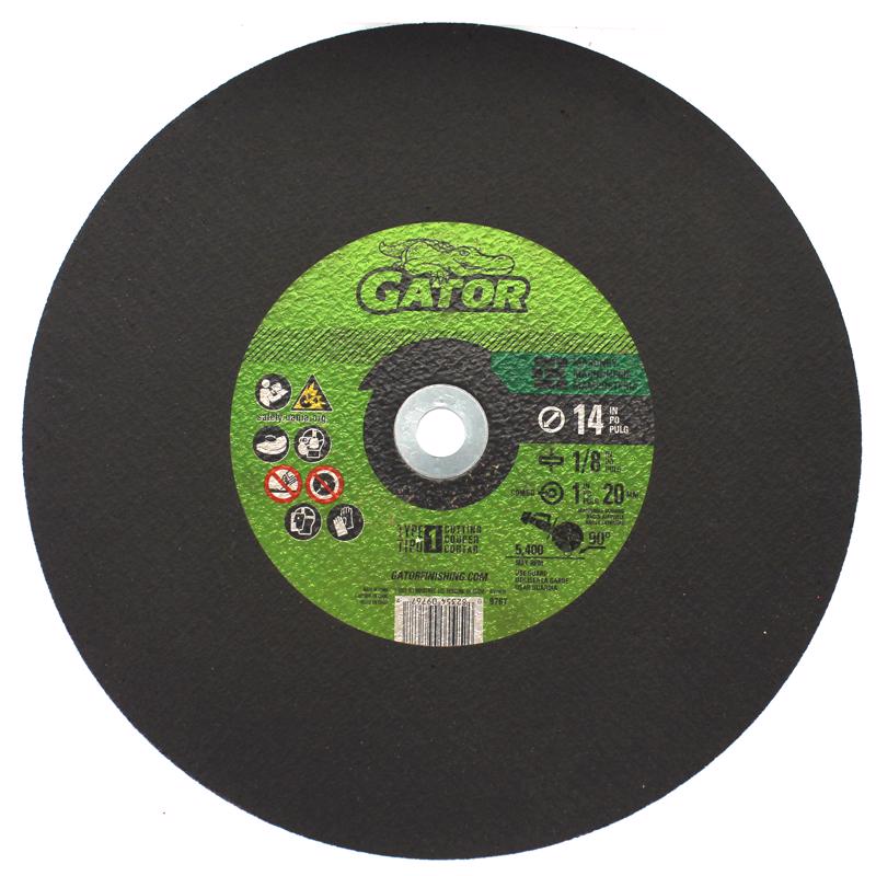 GATOR - Gator 14 in. D X 1 in. Aluminum Oxide/Silicon Carbide Masonry Cutting Wheel 1 each