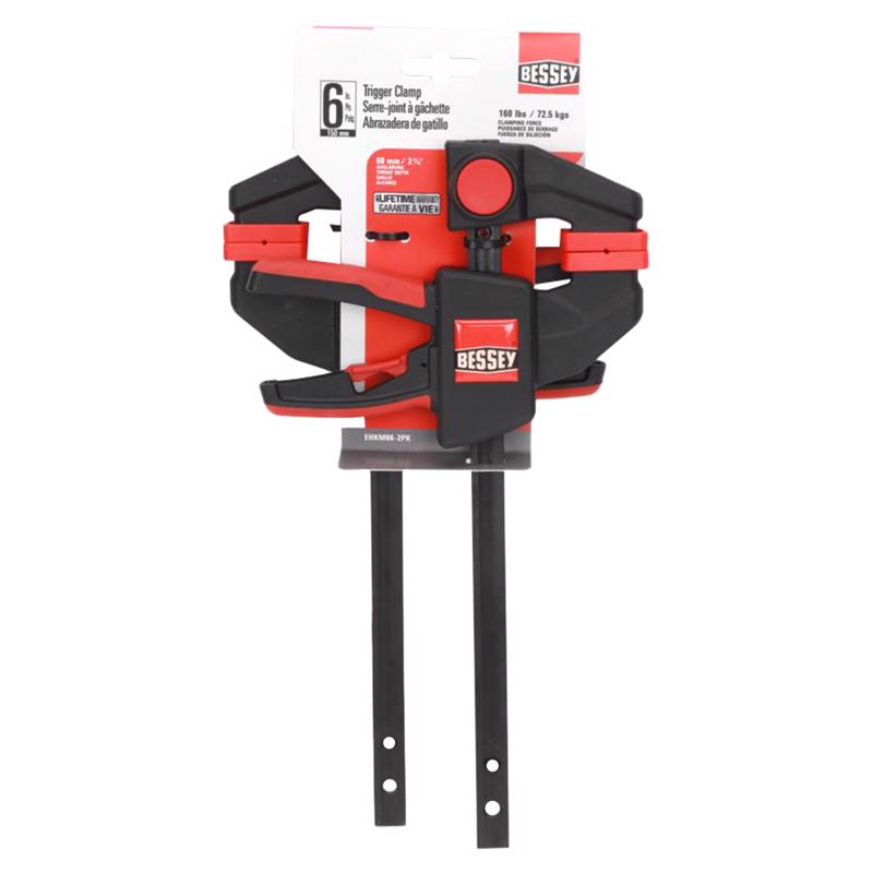 BESSEY - Bessey 6 in. X 2-3/8 in. D Trigger Clamp 100 lb 2 each