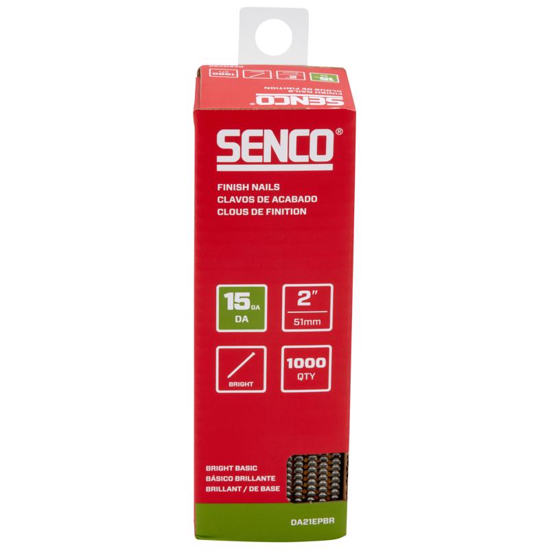 SENCO - Senco 2 in. Finishing Bright Steel Nail Brad Head