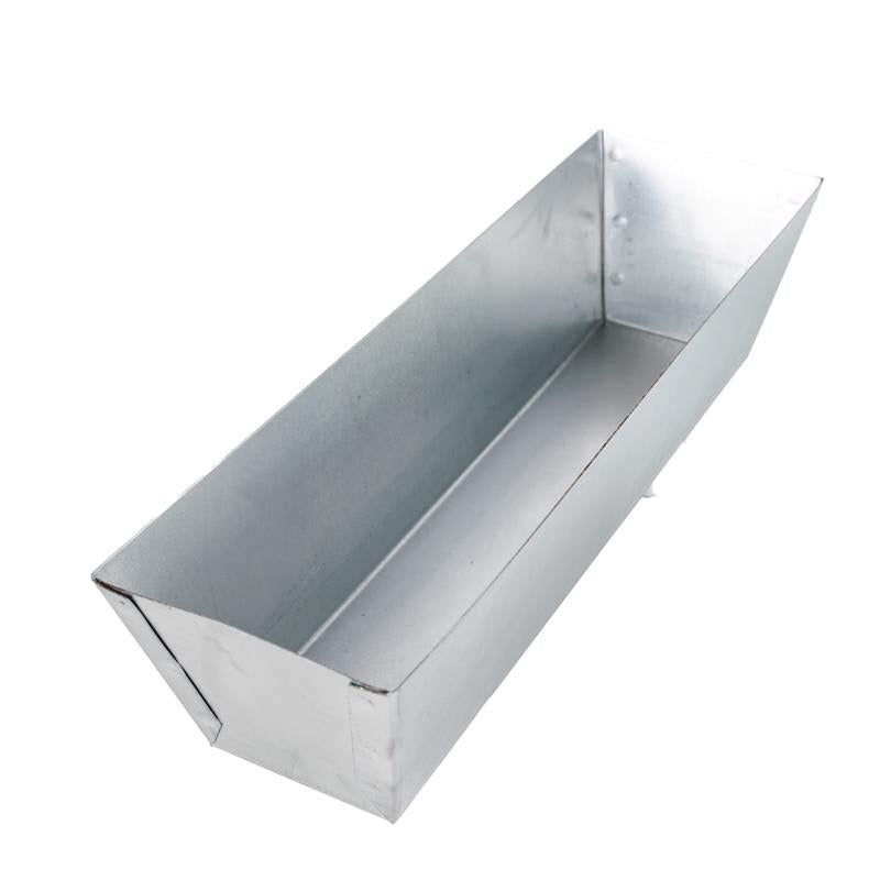WARNER - Warner Galvanized Steel Mud Pan 3.5 in. H X 4 in. W X 12 in. L