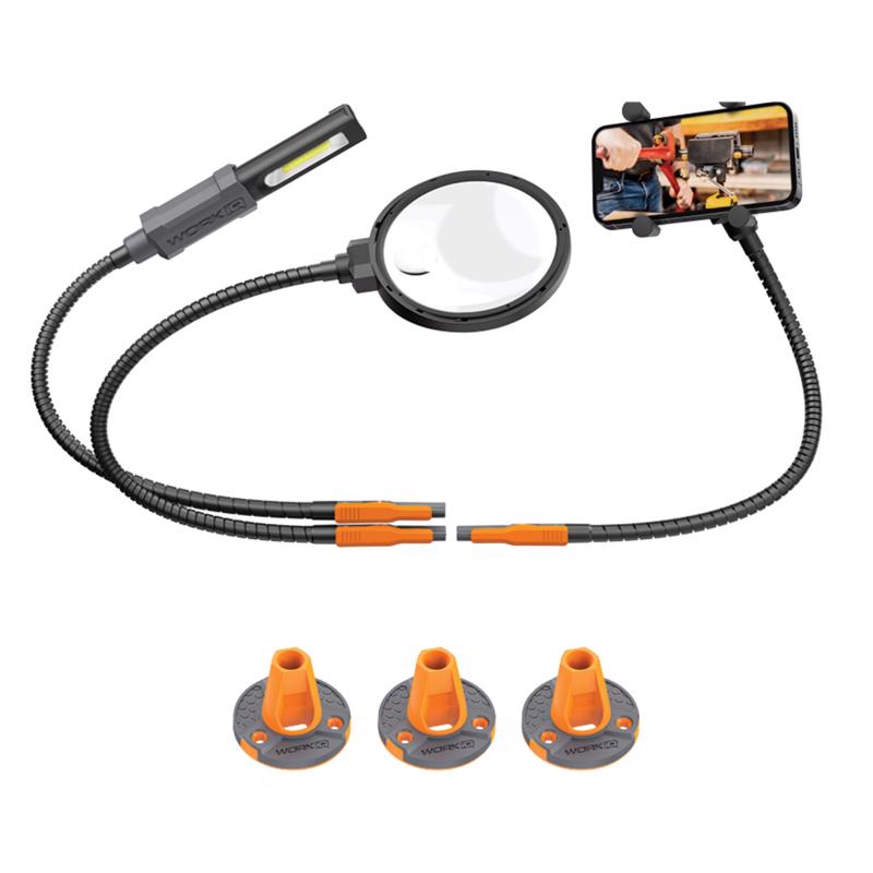 WORK IQ - Work IQ Connect - Hands Free Die Cast Aluminum Action Vise