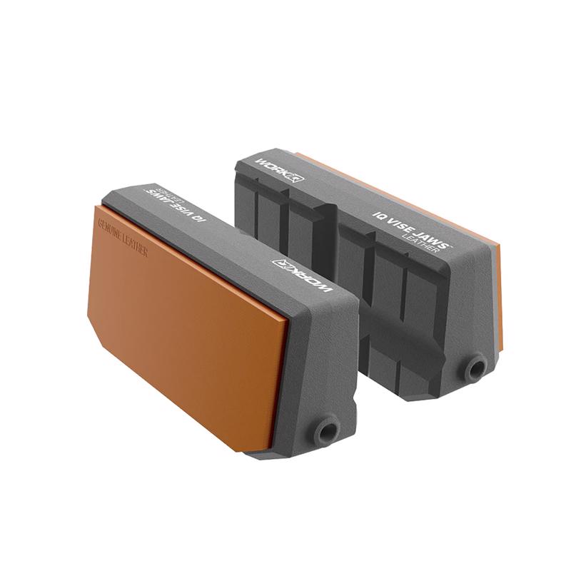 WORK IQ - Work IQ Vise Jaws - Leather Die Cast Aluminum Vise