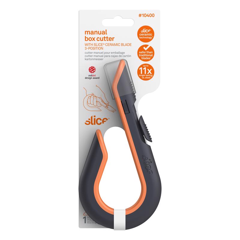 SLICE - Slice Sliding Box Cutter Black 1 pc [10400]