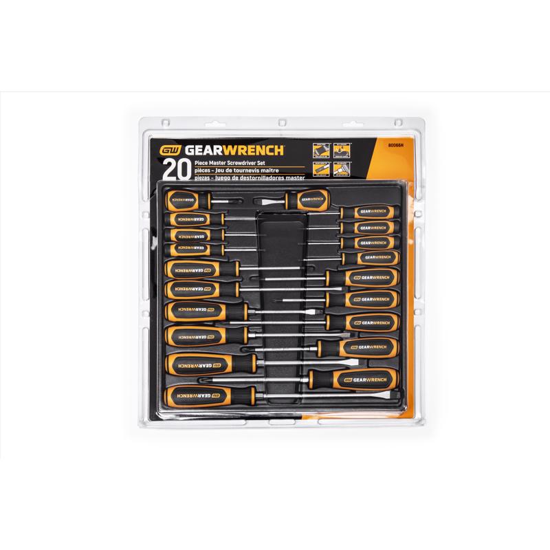 GEARWRENCH - Gearwrench Screwdriver Set 20 pc