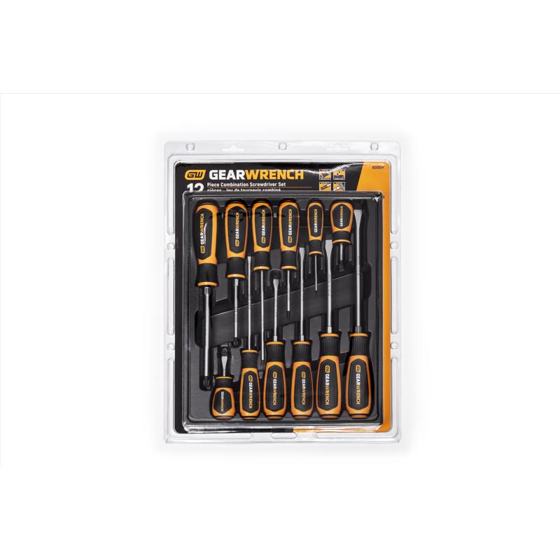GEARWRENCH - Gearwrench Phillips/Slotted Screwdriver Set 12 pc