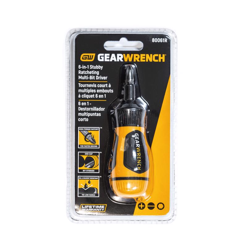 GEARWRENCH - Gearwrench Phillips/Slotted 6-in-1 Screwdriver 1 each