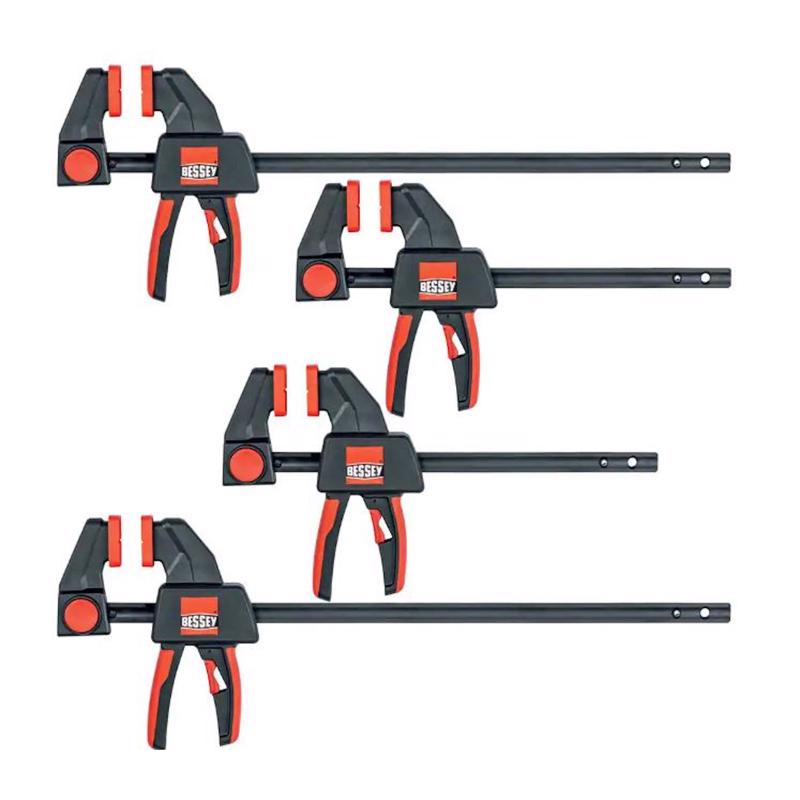 BESSEY - Bessey EHK Series Trigger Combination Clamp Set 4 pc