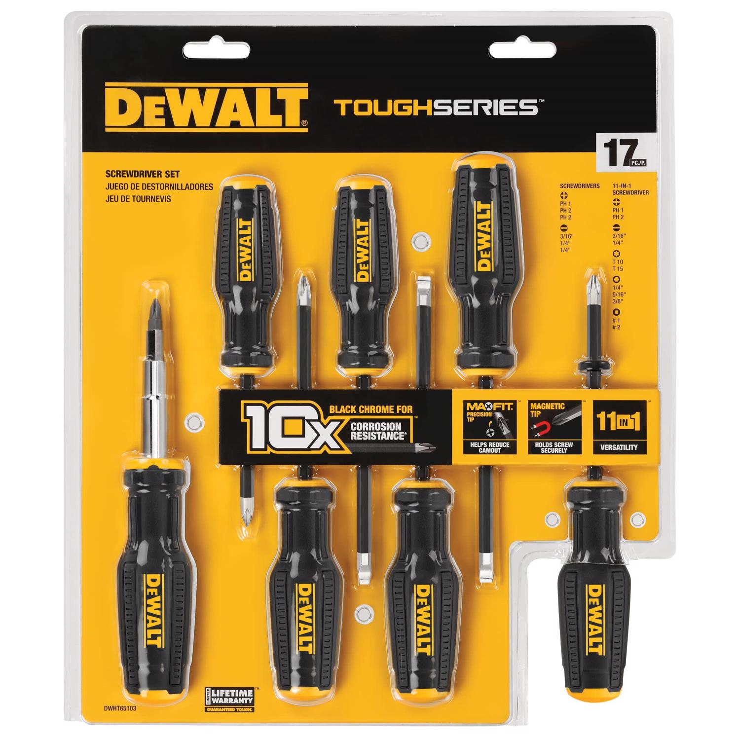 DeWalt Toughseries Screwdriver Set 17 pc
