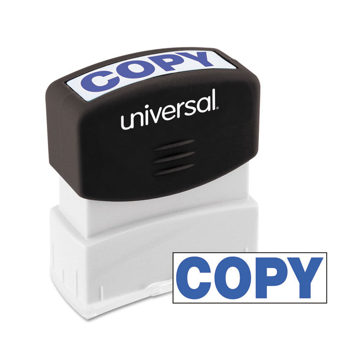 Universal - Message Stamp, COPY, Pre-Inked One-Color, Blue