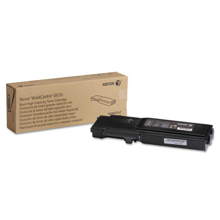 Xerox - 106R02747 Toner, 12,000 Page-Yield, Black