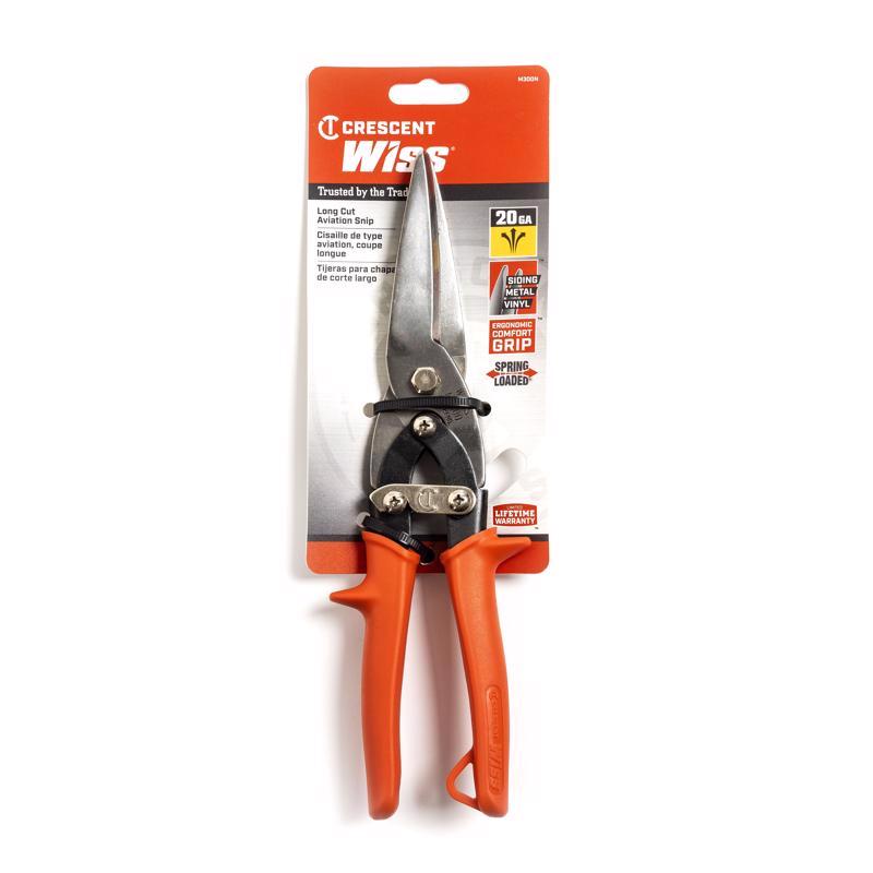 CRESCENT - Crescent Wiss 10-1/2 in. Stainless Steel Aviation Compound Action Snips 20 Ga. 1 pk