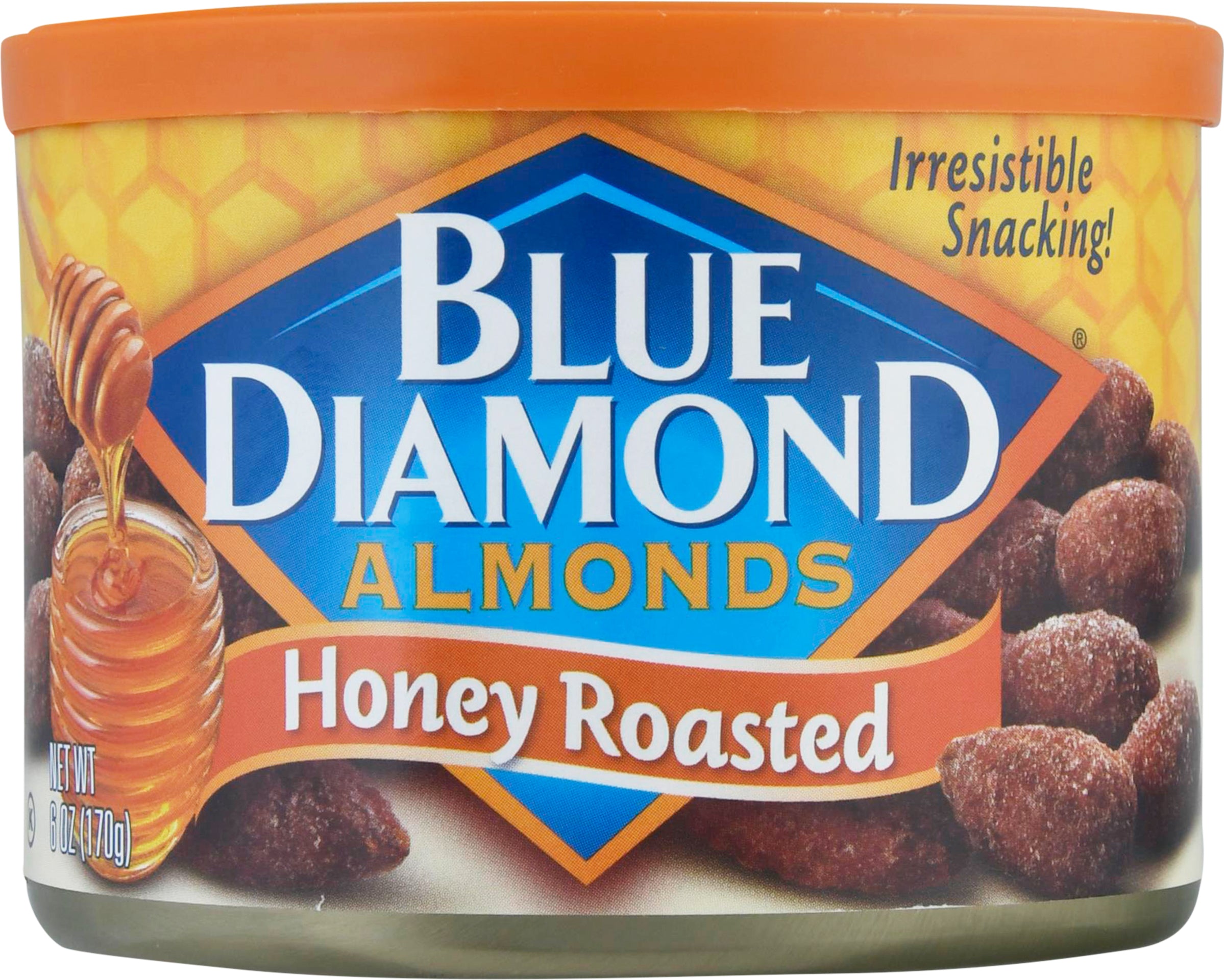 Blue Diamond Honey Roasted Almonds 6 oz - Case of 12