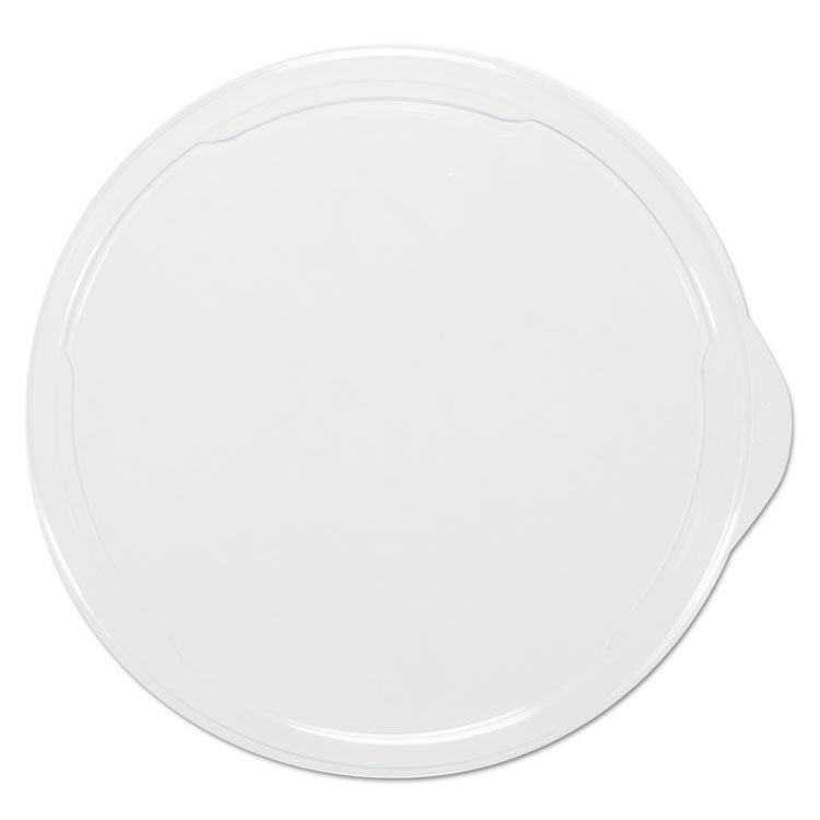 Dart - PresentaBowls Clear Flat Lids, 5.4" Diameter x 0.3"h, Plastic, 504/Carton