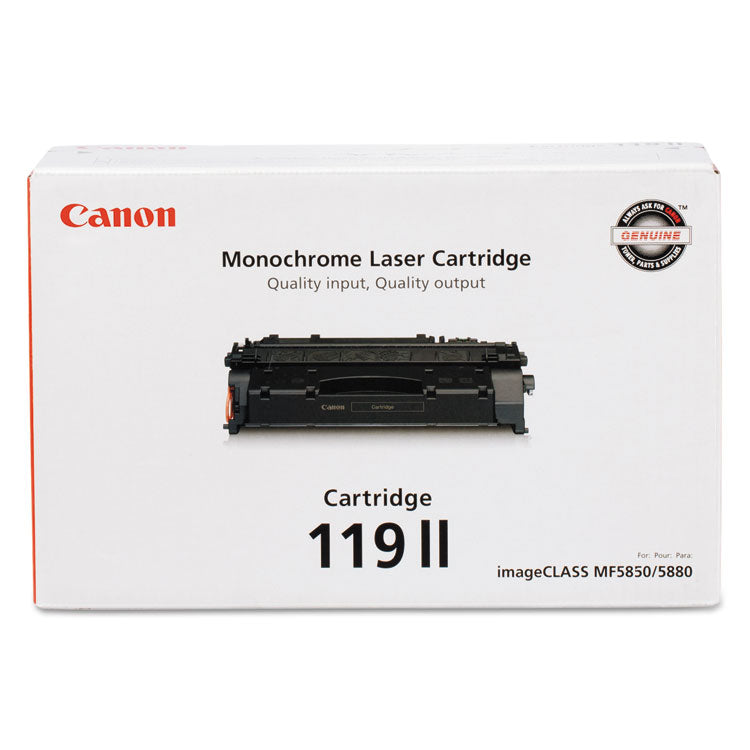 Canon - 3480B001 (CRG-119 II) High-Yield Toner, 6,400 Page-Yield, Black