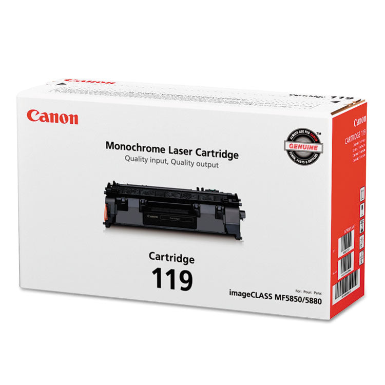 Canon - 3479B001 (CRG-119) Toner, 2,100 Page-Yield, Black